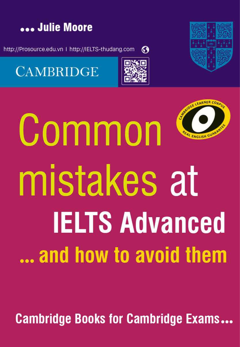 DOWNLOAD TRỌN BỘ COMMON MISTAKES AT IELTS INTERMEDIATE - ADVANCED